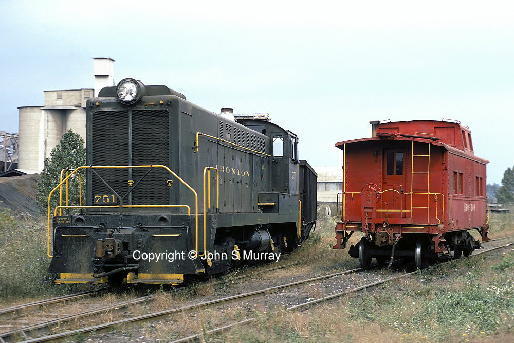 Ironton Rr Baldwin Ds 4 4 1000 751 Coplay Pa © John S Murray Photo 109591